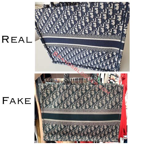 real vs fake dior book tote|dior book tote authenticity.